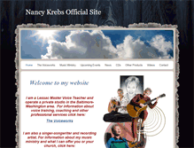 Tablet Screenshot of nancykrebs.com